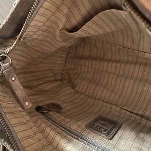 FRYE Grey Leather Purse and Wallet